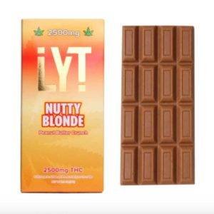 LYT Nutty Blonde Chocolate Bar 2500mg
